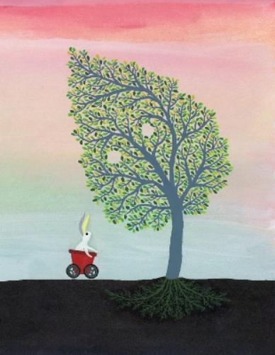 Balint Zsako Bunny & Tree (Copertina rigida)