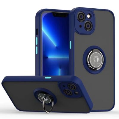 Hülle für iPhone 17 16 15 14 13 12 Pro Max Plus XR Stoßfest Magnet Ring Cover