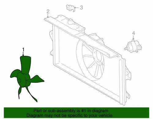 Base de refrigeración del motor Pontiac Vibe GT 4L genuino GM 2003-2008 88971521 Foto 2 de 2