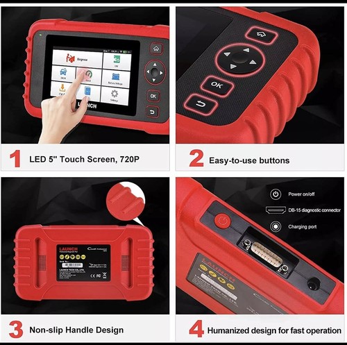2024 Launch CRP129X OBD2 Car Scanner Engine ABS SRS SAS TPMS EPB Diagnostic Tool - Picture 9 of 13