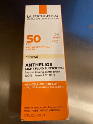 La Roche Posay Anthelios 50 Ultra Light Mineral Face Sunscreen  1.7 oz EXP 3.27