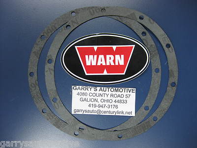 2 PC WARN 98274 13848 Replacement Winch End Housing Gasket Pair