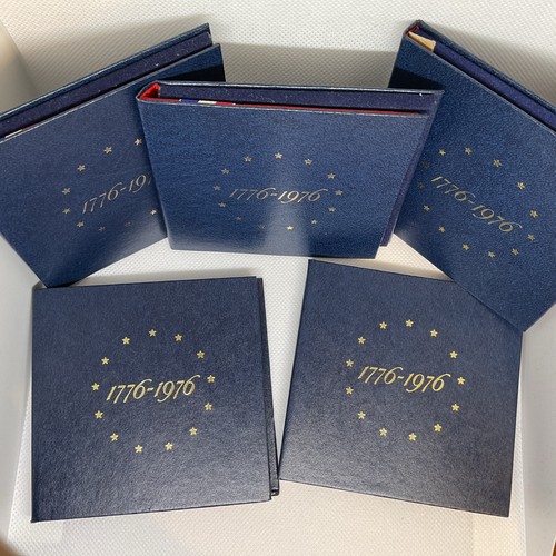 1776-1976 Bicentennial Silver Proof Set HOLDER ONLY-NO COINS Lot Of 5 - Picture 7 of 7