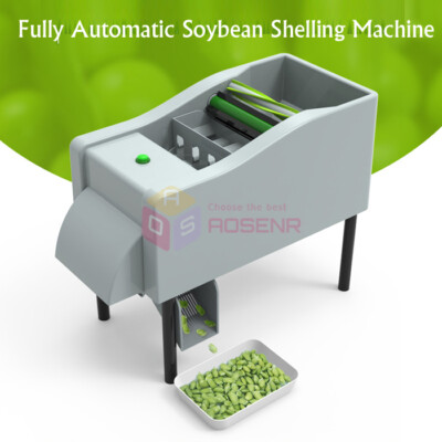 Fully Automatic Soybean Sheller Pea Peeler Edamame Shelling Peeling ...