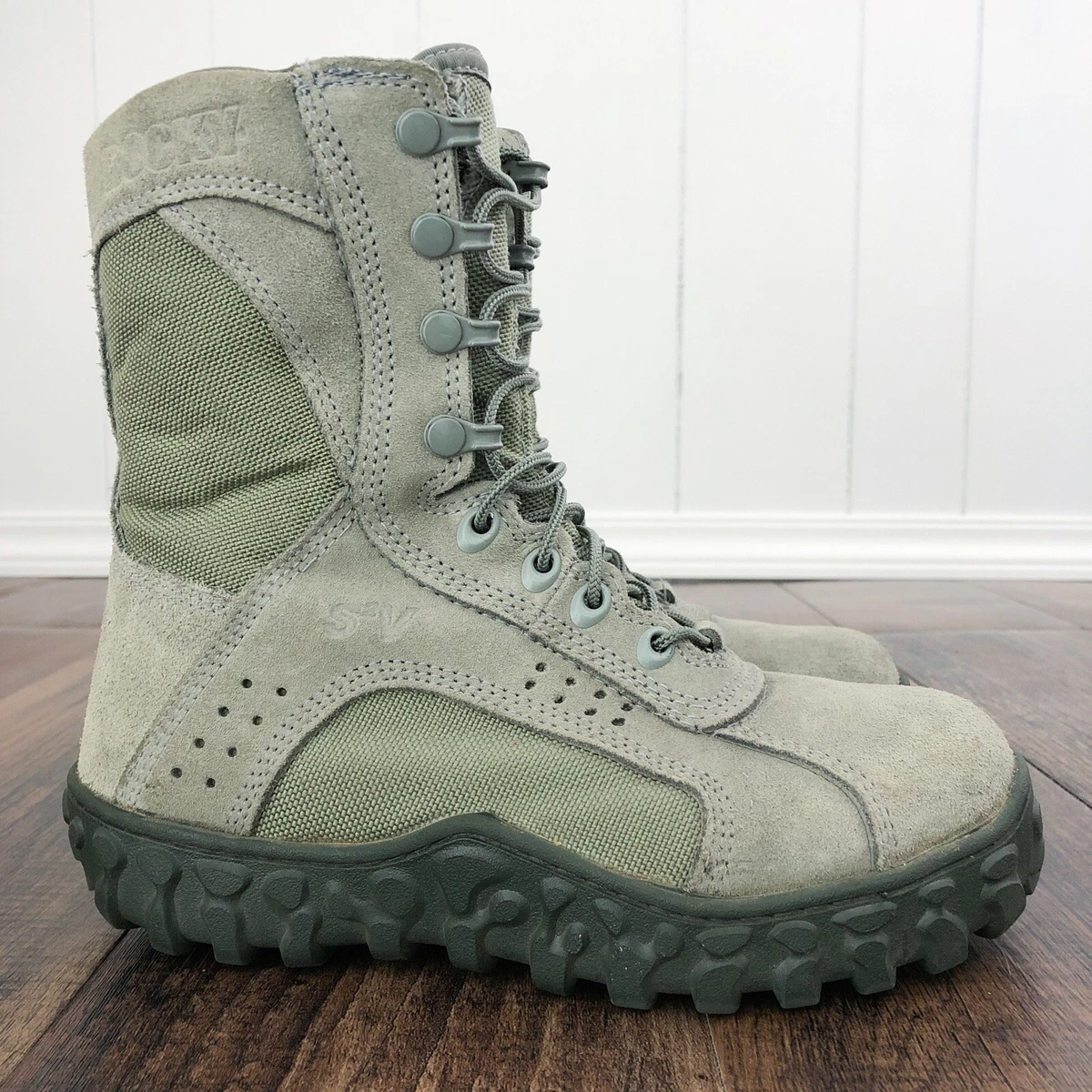 Rocky men's s2v tactical military leather store work boots