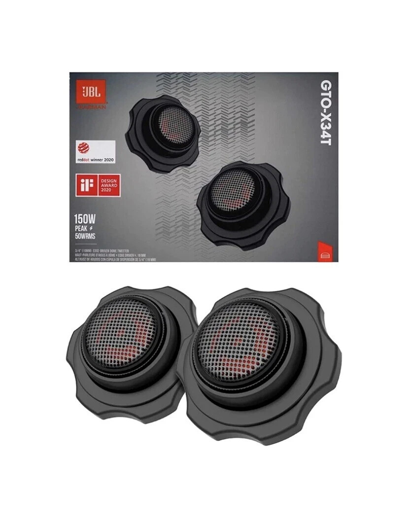 JBL GTOX34T 34 135 Вт Компонентный автомобильный Аудио Громкие твитеры I PAIR 7790₽