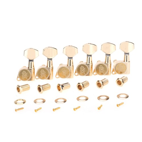 Guitar Parts WILKINSON EZ E-Z-LOK - 6 In Line - TUNERS SET - Foto 2