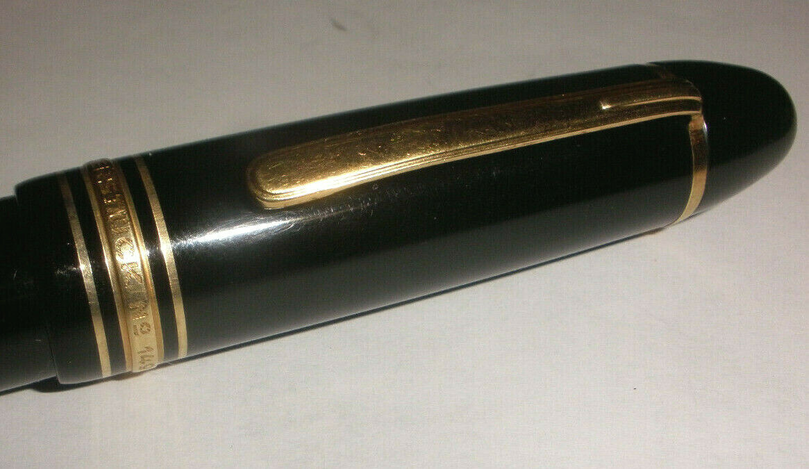 Lot of 2 Montblanc Meisterstuck 149 Fountain Pen 1810 18K