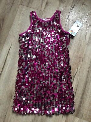 Paillettenkleid pink Crazy days Fasching Gr. 152 @NEU@ MEGA@@