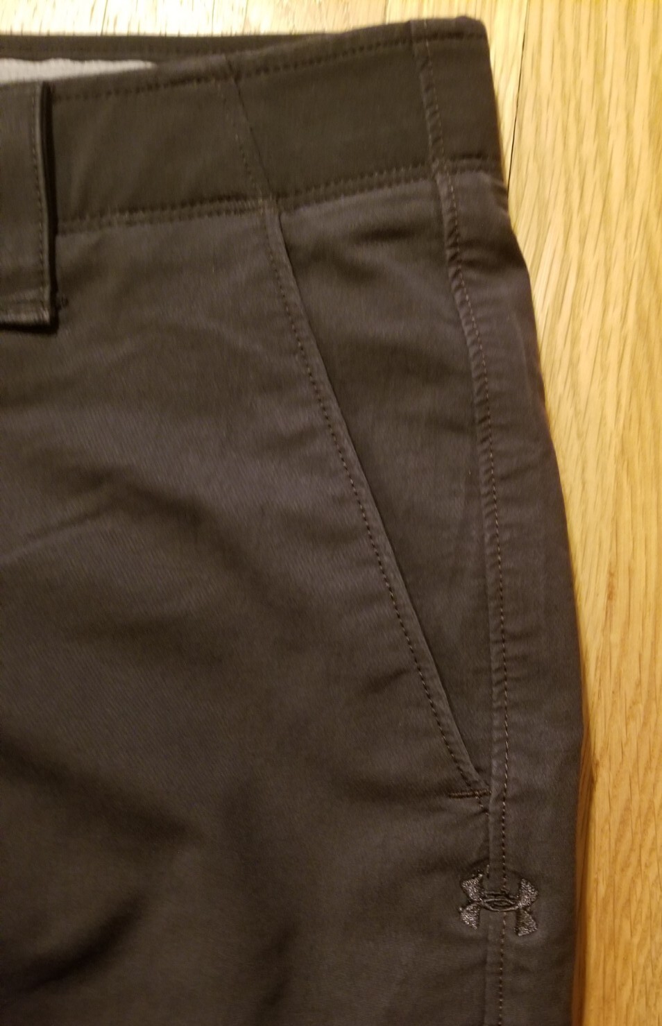 Mens UNDER ARMOUR Golf Pants 34 x 30" (34x29.5") Charcoal Performance Activewear thumbnail 4