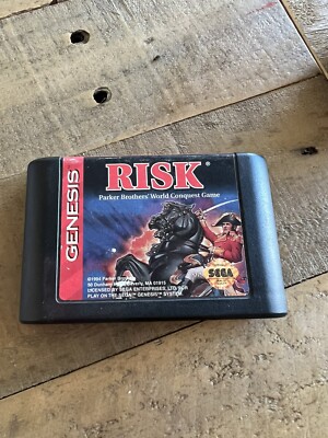 Risk (Sega Genesis, 1994) Game cartridge only