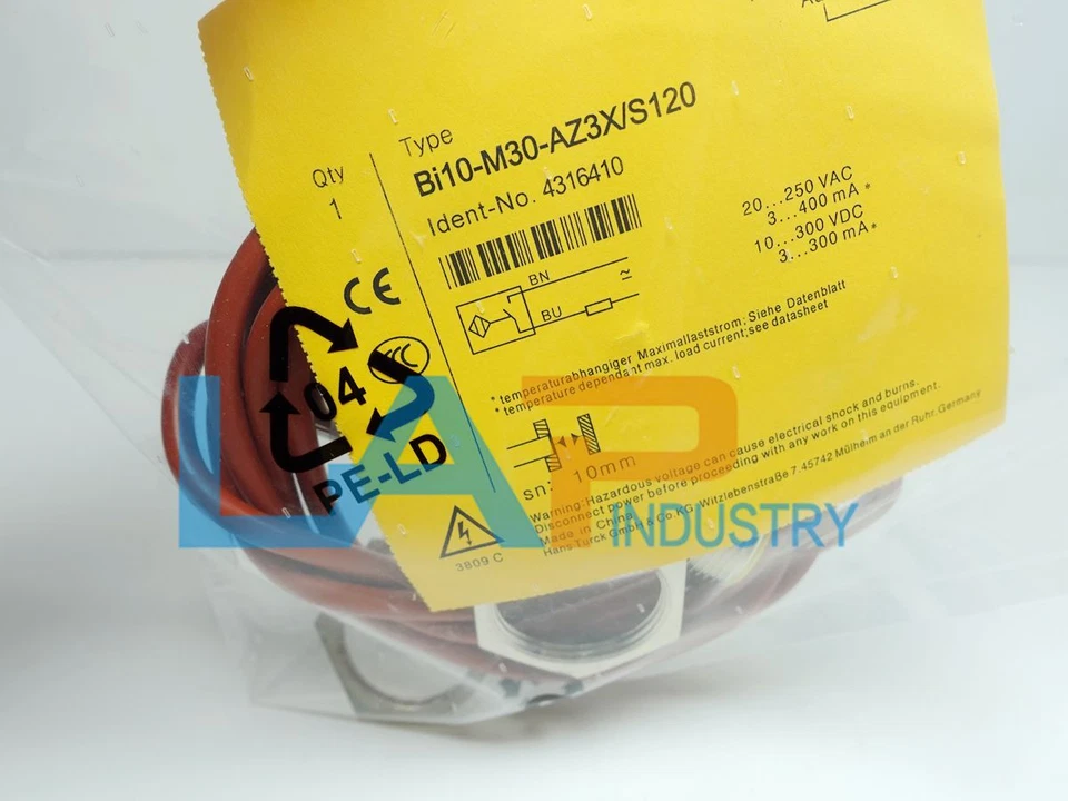 1PCS NEW For TURCK proximity switch Bi10-M30-AZ3X/S120 20...250VAC 3...400mA ### - Image 4 of 4