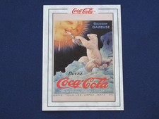 1994 Coca Cola 1920 Polar Bear PB-2 Insert Card Tuff Stuff Collect E2138