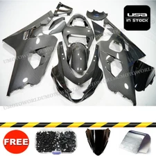 Carbon Fiber Fairing Kit +Bolts For Suzuki GSXR600 GSXR750 2004-2005 Bodywork K4