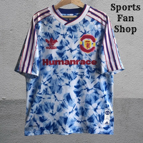 Kids Manchester United Size M Adidas x Pharrell Williams shirt jersey Humanrace