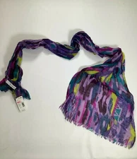 Womens Studio Thirty Six Mystical Grape Fashion Scarf NEW!