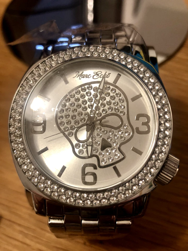 Orologio Uomo Ragazzo Marc Ecko E16566L1 con teschio Swarovski [Ø 36 mm] - Immagine 3 di 4