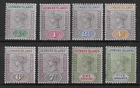 Leeward Islands 19890 QV Definitive Set SG1-8 Mint Cat£200