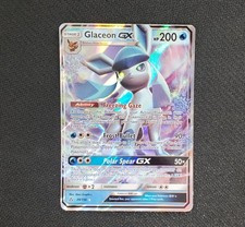 Pokemon TCG Glaceon GX 39/156 SM Ultra Prism Holo Card  on eBay