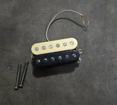 Gibson Sonex 180 Deluxe humbucker guitar pickup two hole mod Vintage 1980s