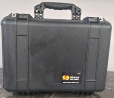 Pelican 1500 Case With Foam - Black - Used in Good Condition