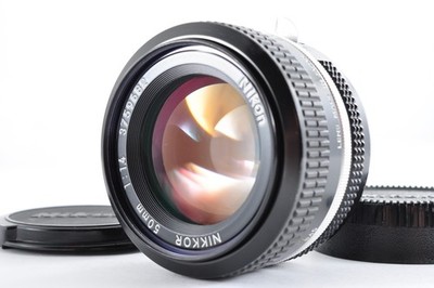 Nikon New Nikkor 50mm f/1.4 Non-Ai Standard MF Lens From JAPAN [Near MINT] #0308