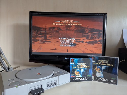 COMMAND & CONQUER RETALIATION PAL PS1 FIRST PRINT KOMPLETT - Bild 2 von 17