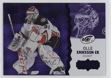 2023-24 Upper Deck Ice Rookies Purple Olle Eriksson Ek #103 1oi7