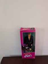 Bambola Ken Matell Day-To-Night 1984 vintage #9019 usura scatola - nuova nella scatola