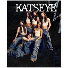 KATSEYE Debut Group Portrait Poster 2025 Print