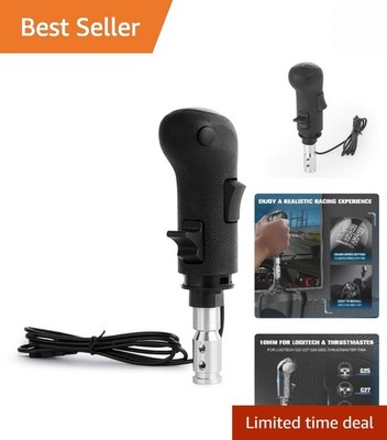 USB American Truck Simulator Gear Shifter - Ergonomic & 18-Gear Support