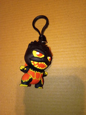 Monogram 1995 Godzilla Series 2 Godzilla 3D Figural Bag Clip Keychain.
