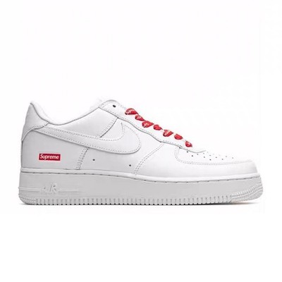 Supreme × Nike Air Force 1 Low 28サイズ Size 9.5 - Nike Air Force 1 x Supreme Low Box Logo - White