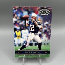 2002 Playoff Honors Tom Brady #55 Patriots QB - Clean Card, Ships Fast