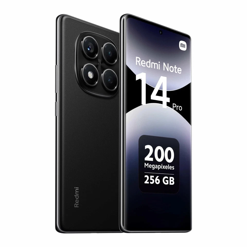 XIAOMI Redmi Note 14 PRO 5G 256GB + 8GB Dual Sim Black - UFFICIALE XIAOMI - Immagine 2 di 4