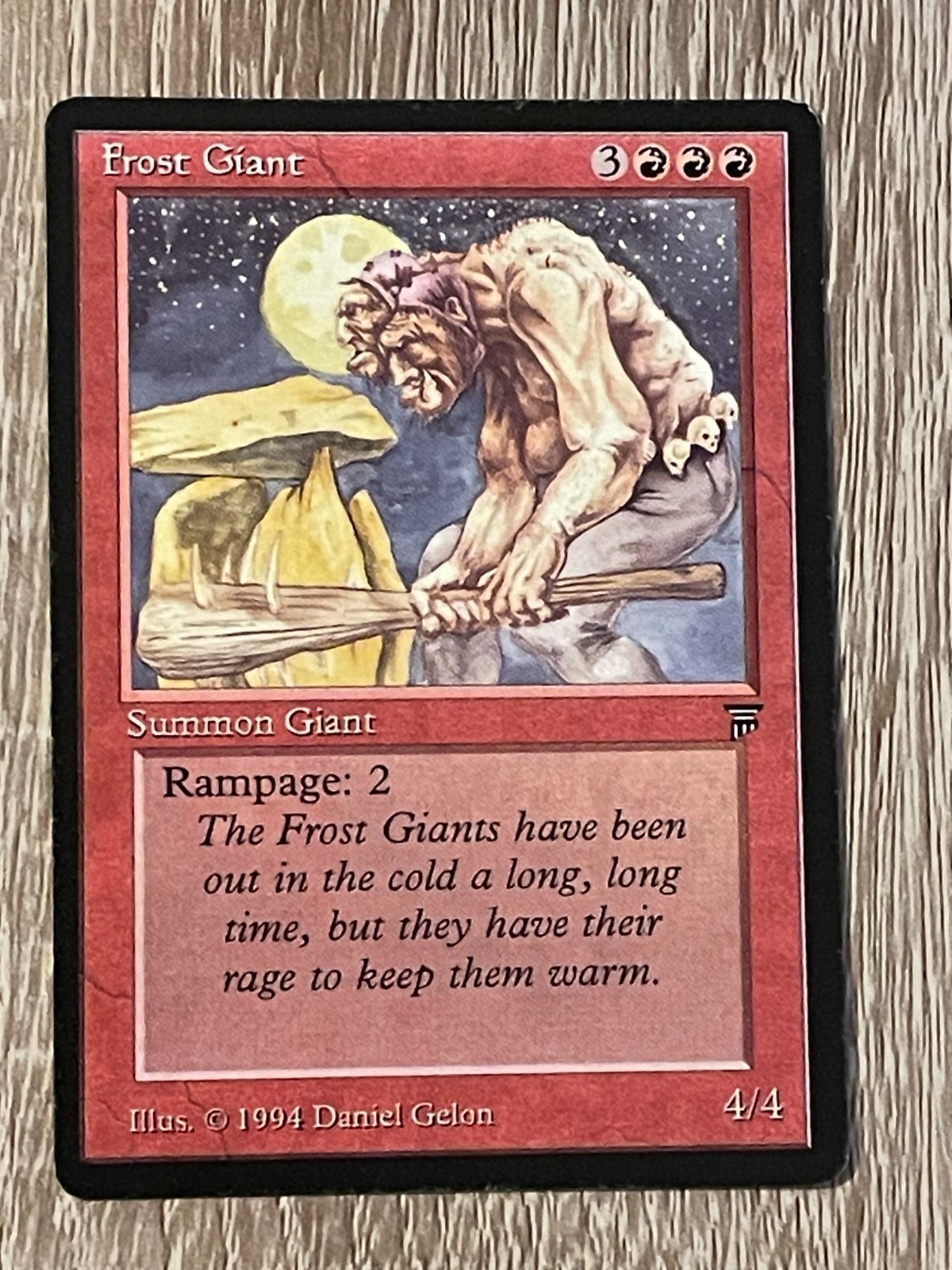 MTG - Frost Giant - Legends - LP English Magic 1994