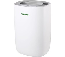 MEACO Dry 10L Portable Dehumidifier - White and Silver
