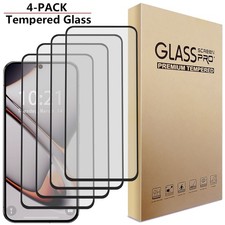 4-Pack Clear Tempered Glass Screen Protector For Google Pixel 10 Pro/10 Pro XL