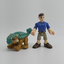 Imaginext Jurassic World Camp Bumpy Ben Dinosaur Set New No Box
