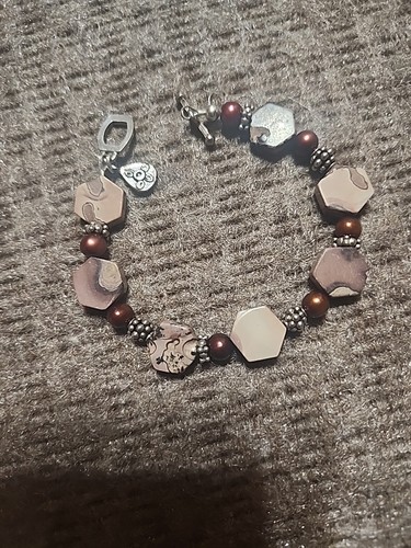 Sterling Silver Artisan handmade bracelet