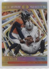 2018 Panini Illusions Clear Shots Gold 293/299 Von Miller #CS-VM 6o3