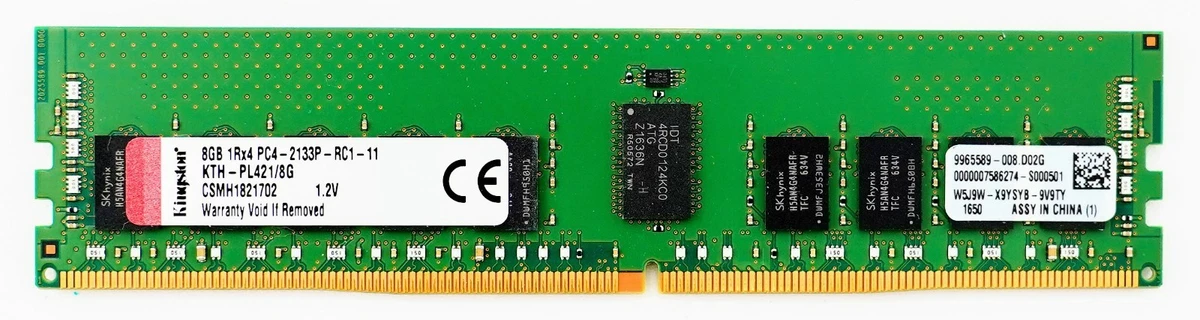 Kingston DDR4 SDRAM 8 GB Capacity per Module Memory (RAM) for sale