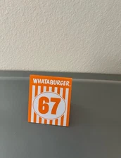 Whataburger Table Tent 67