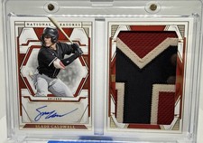 2025 National Treasures Booklet Slade Caldwell Prospect Signature Jumbo 11/35