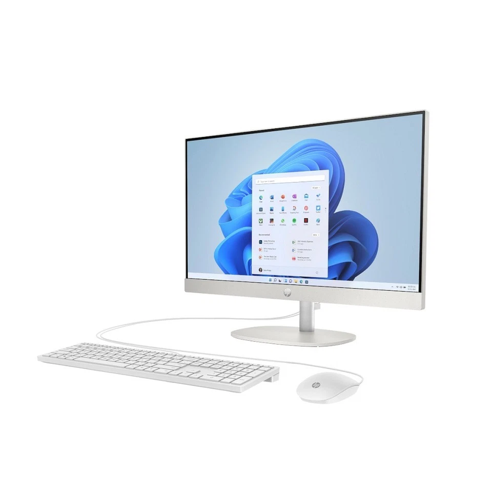 HP All-in-One 27-cr2170ng, weiß, Core Ultra 7 255U, 32GB RAM, 1TB SSD #NO555 - Bild 3 von 4