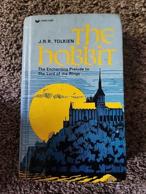 J.R.R. Tolkien The Hobbit Hardcover *Cover Craft* 1985 Edition VERY RARE Good 