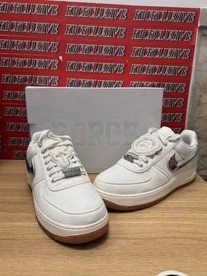 Size 12 - Nike Travis Scott x Air Force 1 Sail Aq4211101 EUR 46