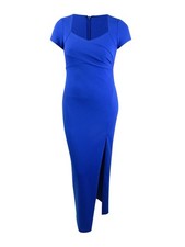 Calvin Klein Women's Cap-Sleeve Gown (6, Regatta)