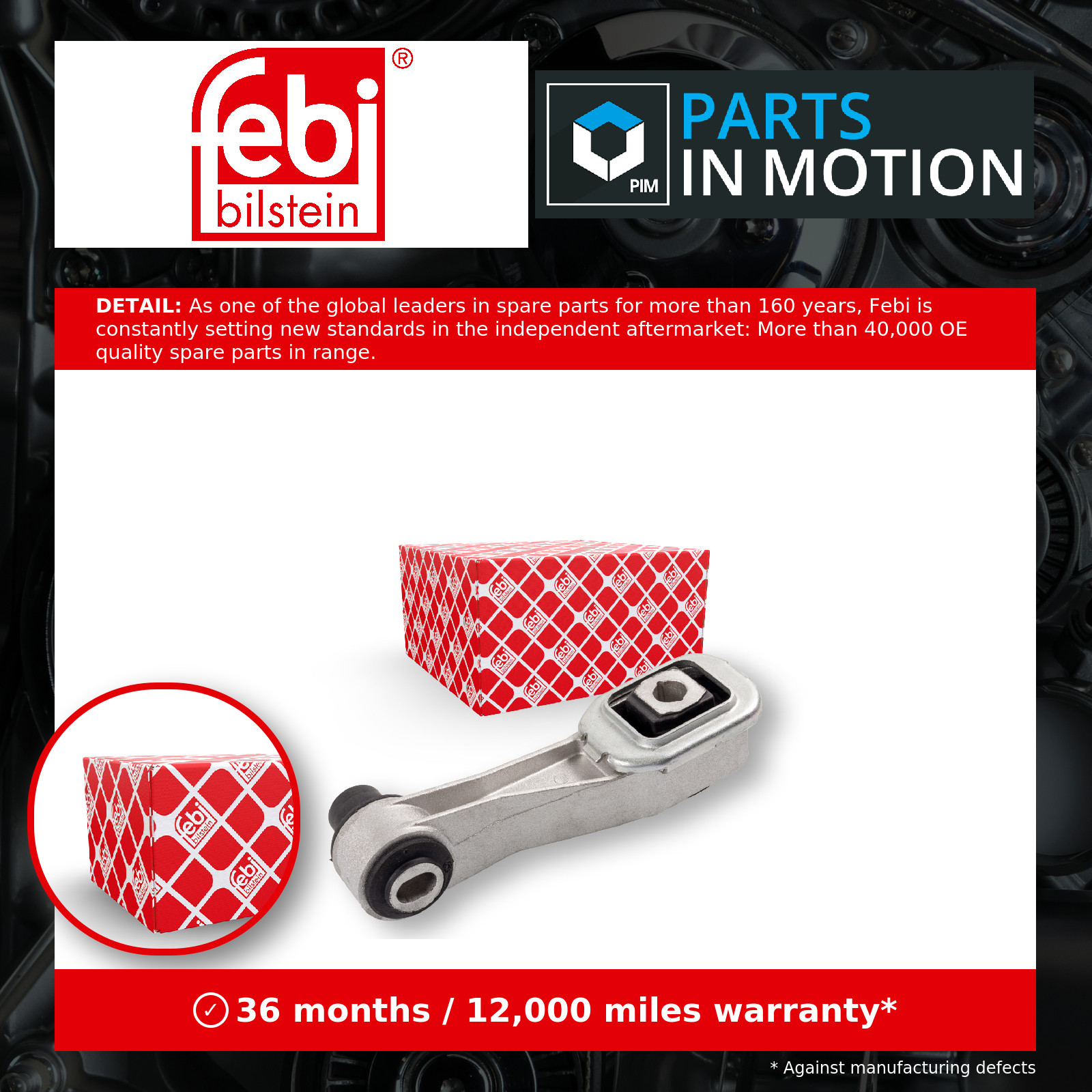 Fits FEBI FE173225 Engine mount FE173225 febi Bilstein are a pioneer in the aut - Image 9