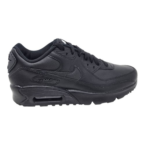 NIKE Air Max 90 Triple Black Running CD6864-001 Women's Size 8 (GS) Youth 6.5Y